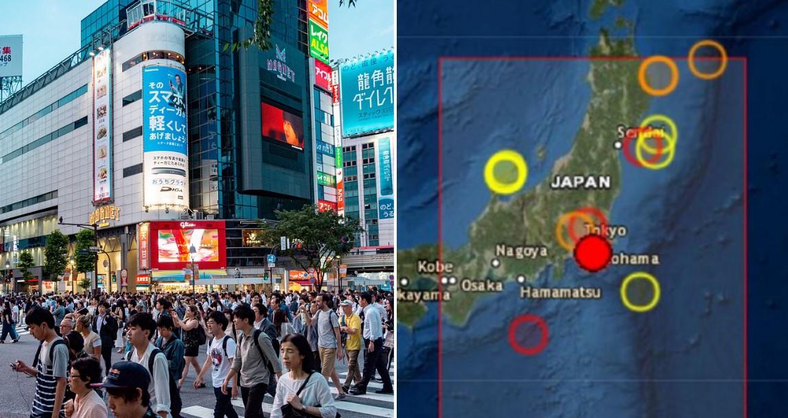 Snažan zemljotres kod Tokija, brzi vozovi zaustavljeni