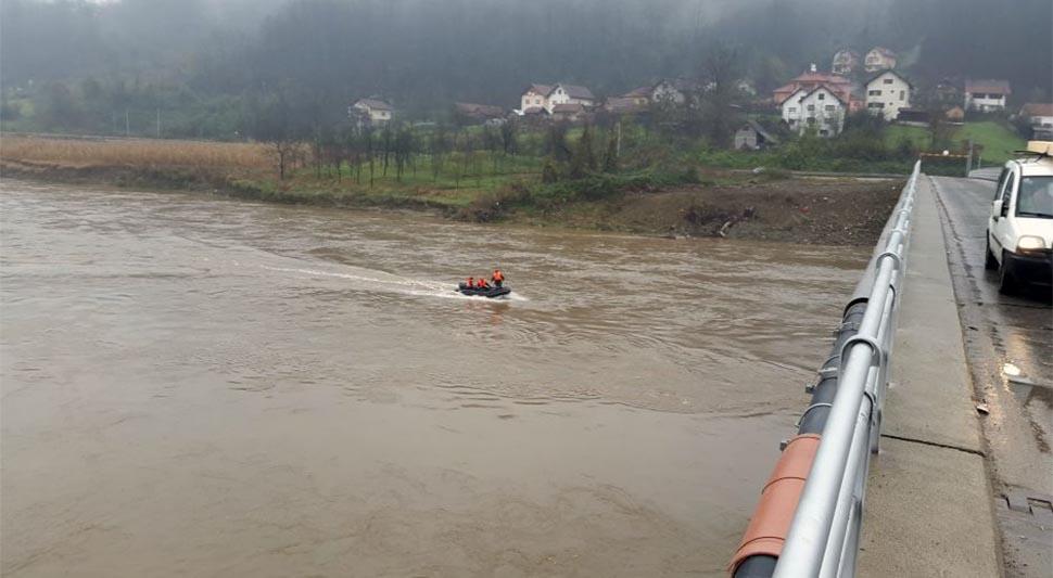Raste nivo Bosne u Doboju: Jučer vodostaj iznosio samo 29 centimetra, jutros izmjeren 231 centimetar