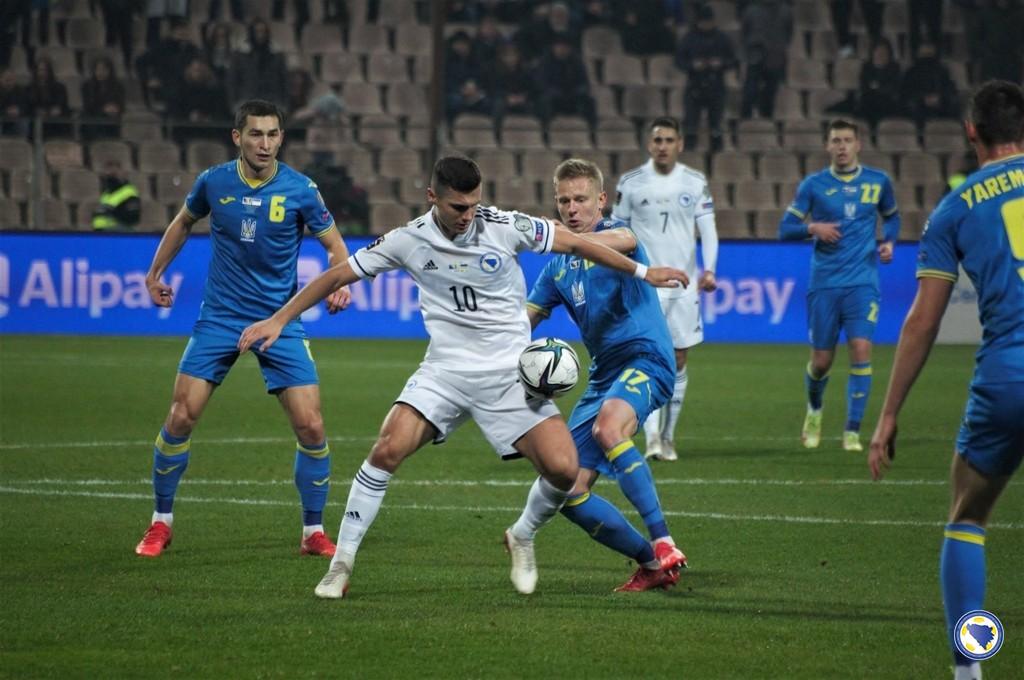 Gojak je u zadnjoj utakmici protiv Ukrajine bio starter - Avaz