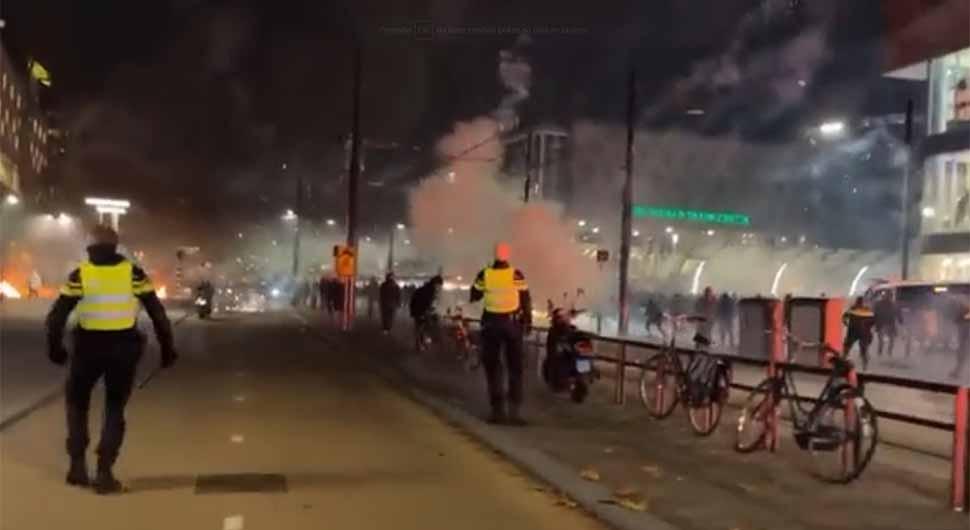 Gradonačelnik Roterdama osudio "orgiju nasilja" na protestima protiv Covid mjera