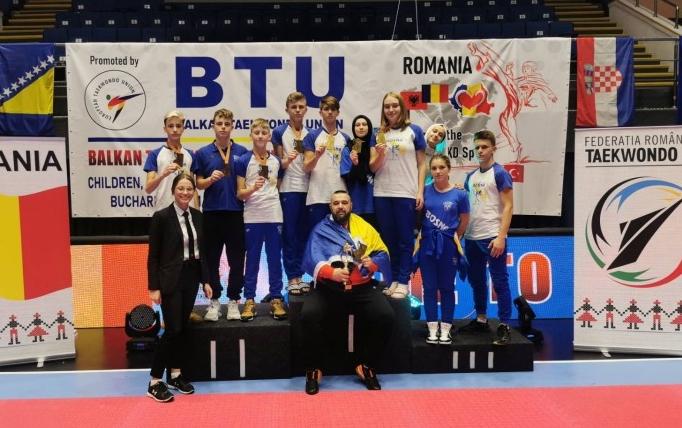 Tekvondoisti visočke Bosne osvojili sedam medalja na Balkanijadi