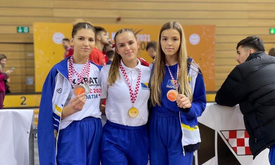 Tri sestre Sipović: Nastavljena žetva medalja - Avaz