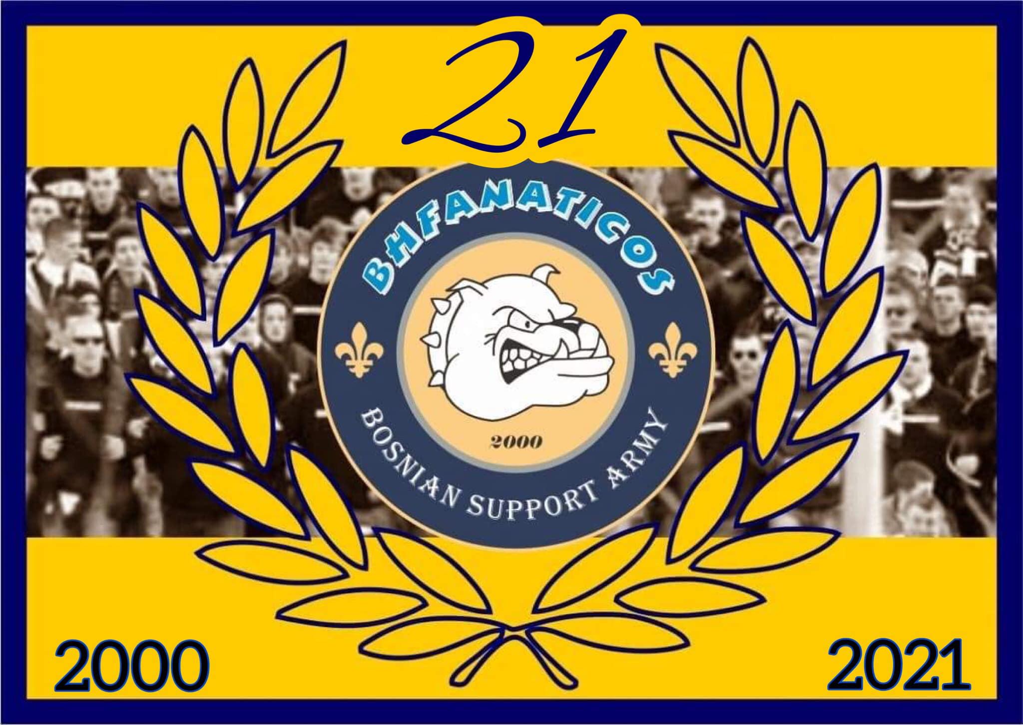 BHFanaticos danas slave rođendan: 21 godina borbe, tribine, stadiona, dvorana, trgova, ulica...