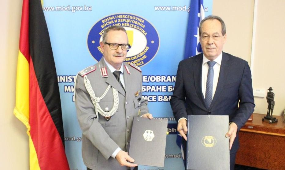 Potpisivanje Tehničkog sporazuma između Njemačke i ministarstva odbrane BiH