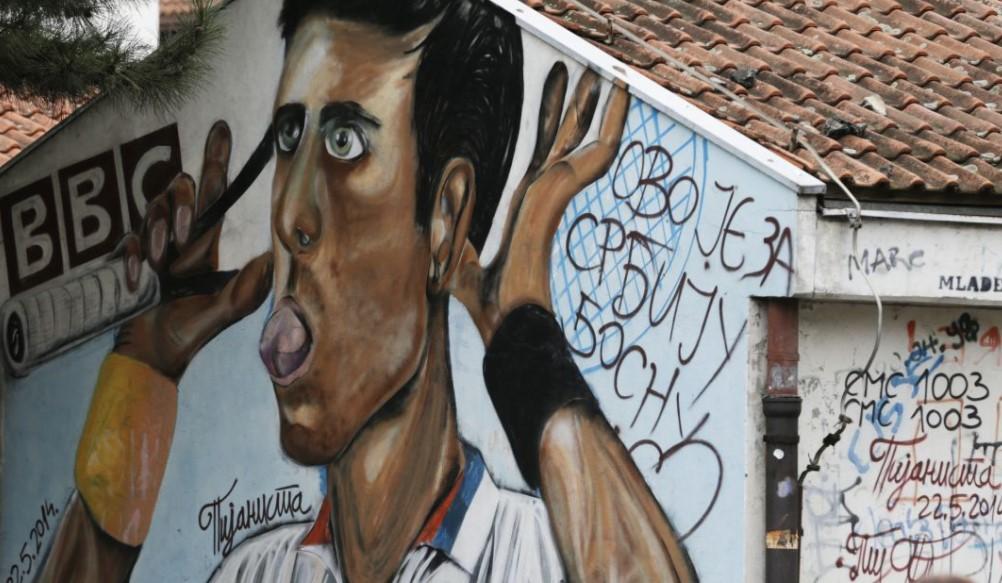 U Beogradu osvanuo mural Novaka Đokovića s porukom u kojoj se spominje Bosna