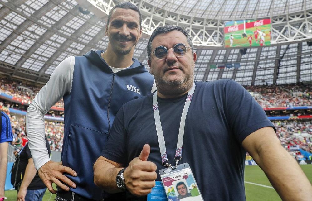 Zlatan Ibrahimović i Mino Raiola - Avaz