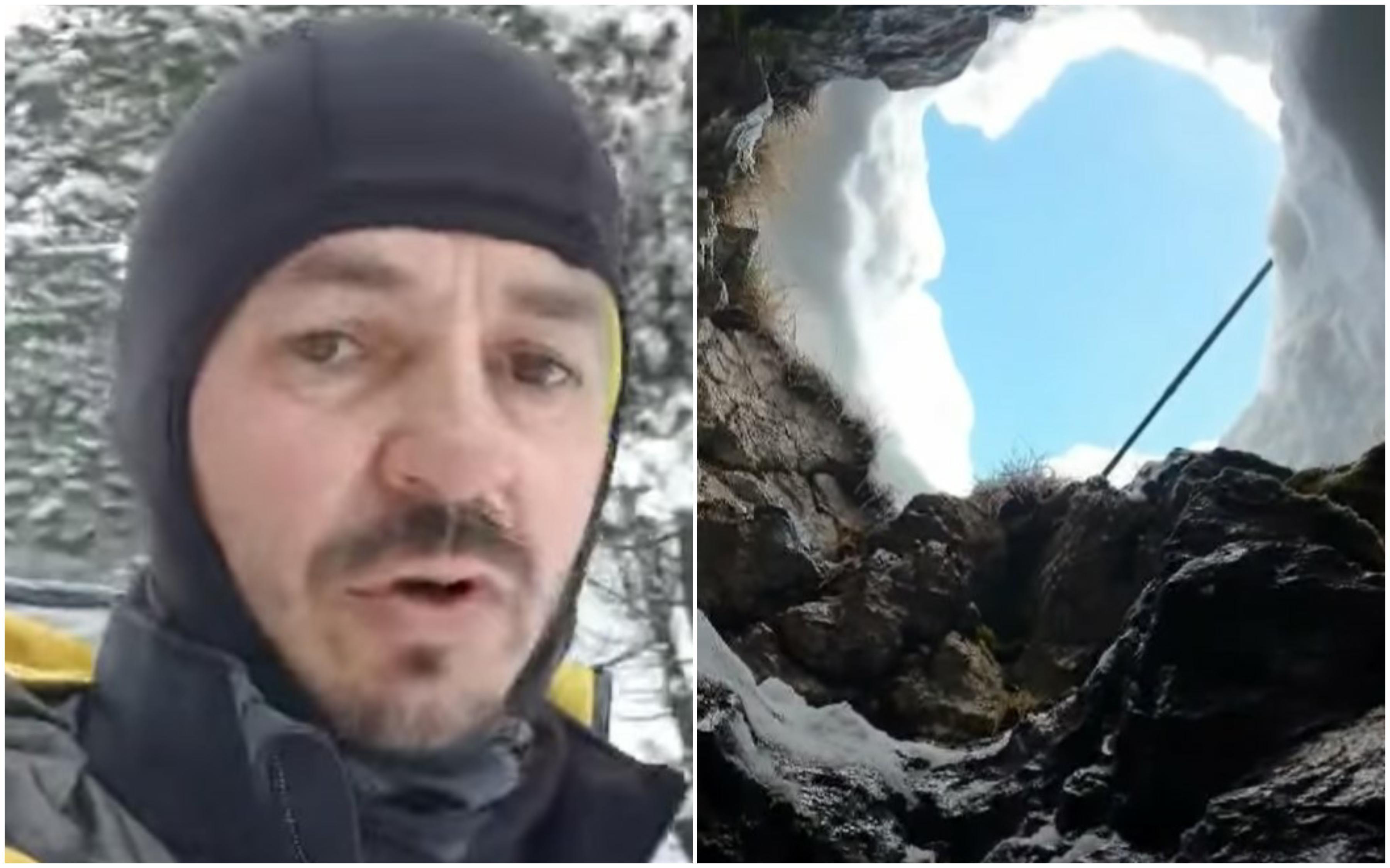 Planinar Almir Karkelja za “Avaz” o drami na Prenju: Pad u jamu trajao sekundu, a meni je bio kao vječnost