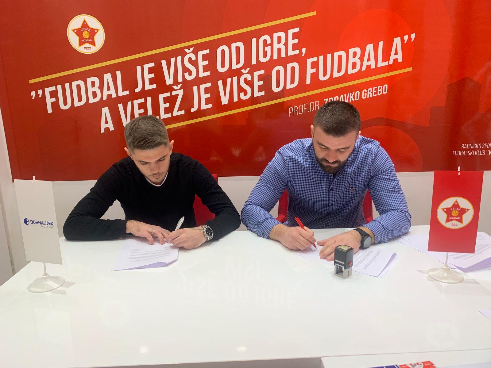 Novi potpis u FK Velež