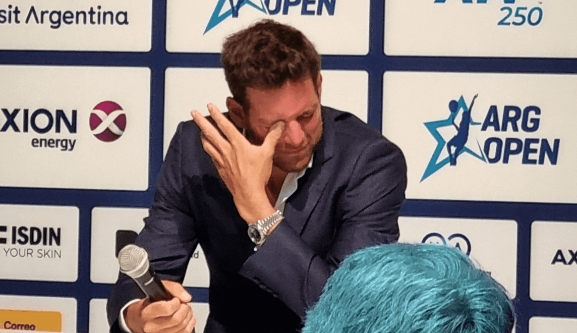 Argentinski teniser u suzama najavio kraj karijere