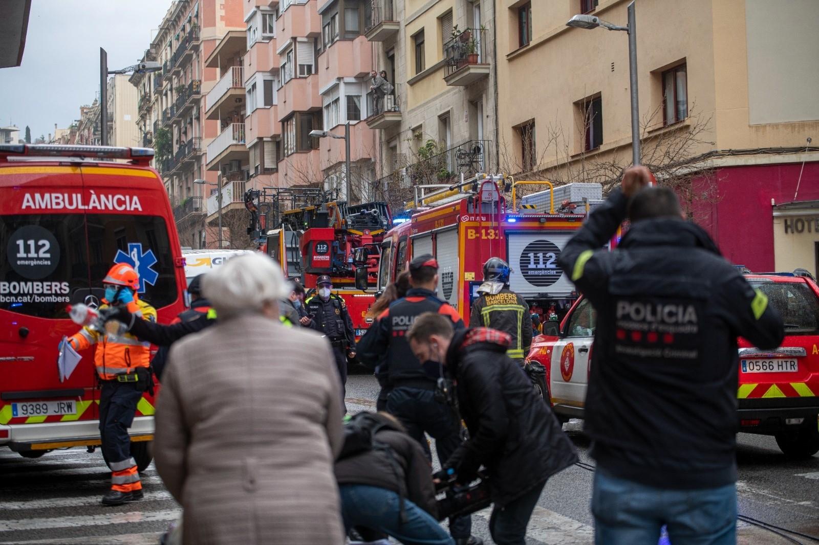 U požaru koji je danas zahvatio hotel u Barseloni povrijeđeno je devet osoba