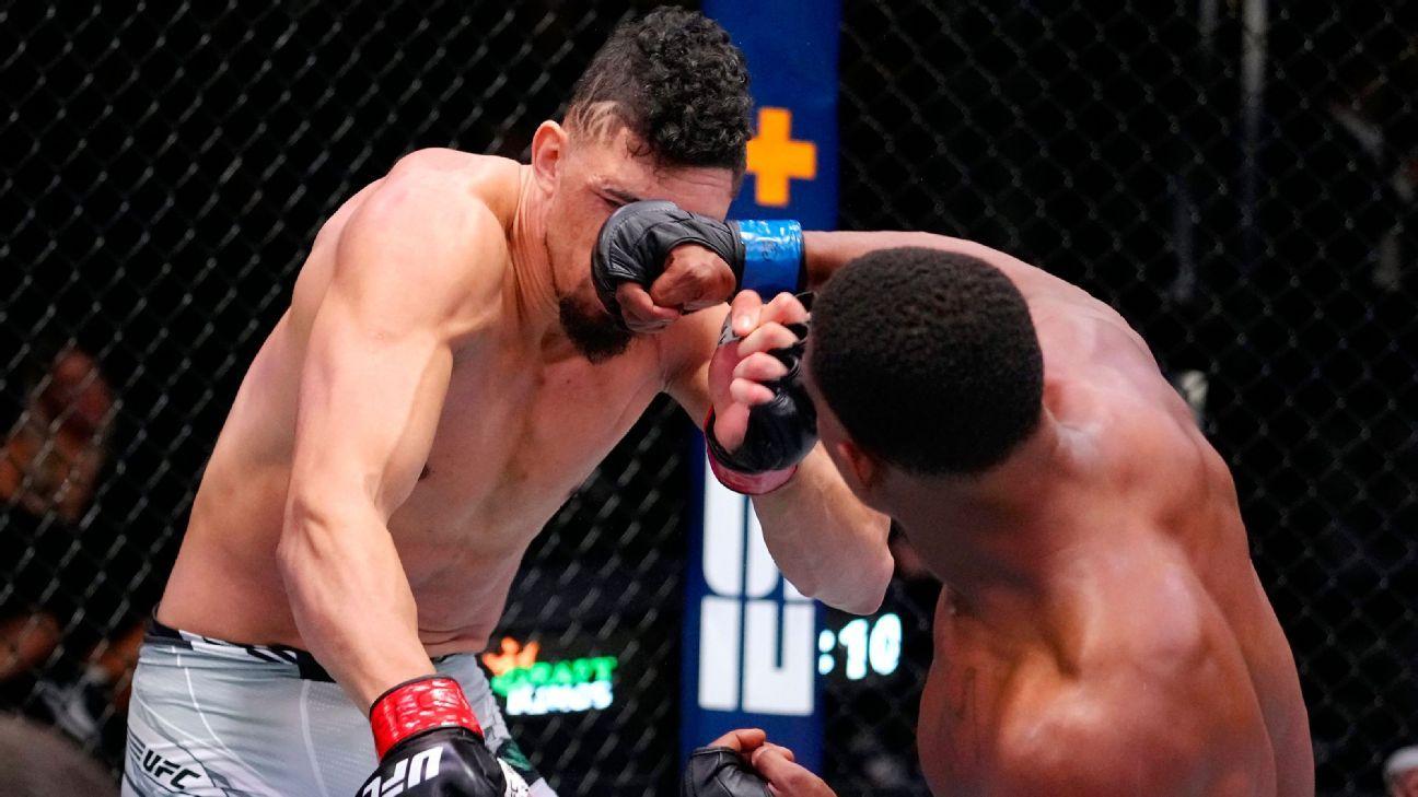 Spektakl u UFC-u: Hil brutalno nokautirao Vokera, Brazilac "zaspao" na nogama