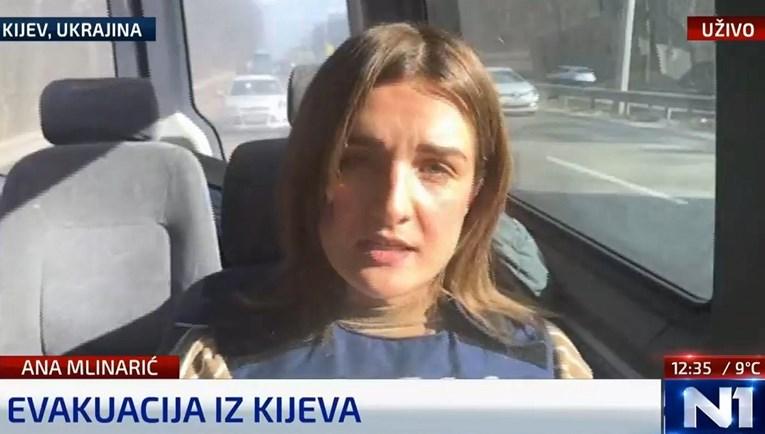 Novinarka N1 iz Kijeva: Cesta je zakrčena automobilima, ljudi odlaze i pješke