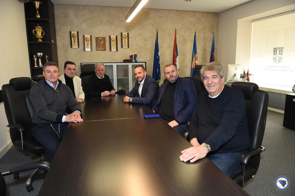 Delegacija FSBiH posjetila Fudbalski savez Srbije