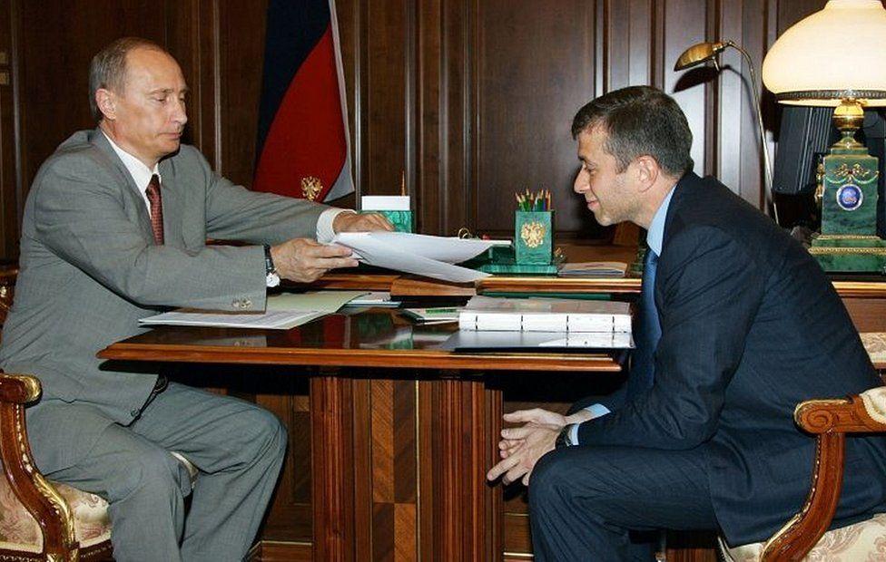 Vladimir Putin i Roman Abramovič - Avaz