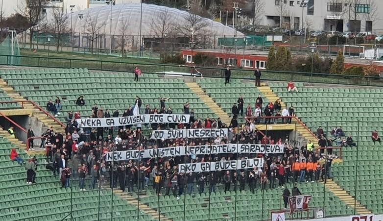 Poruka navijača Sarajeva povodom 6. aprila, Dana grada Sarajeva - Avaz