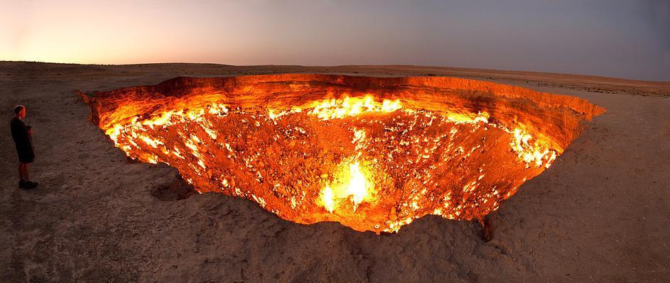 Turkmenistan: Plinski krater "vrata pakla" koji gori već 50 godina bit će zatvoren