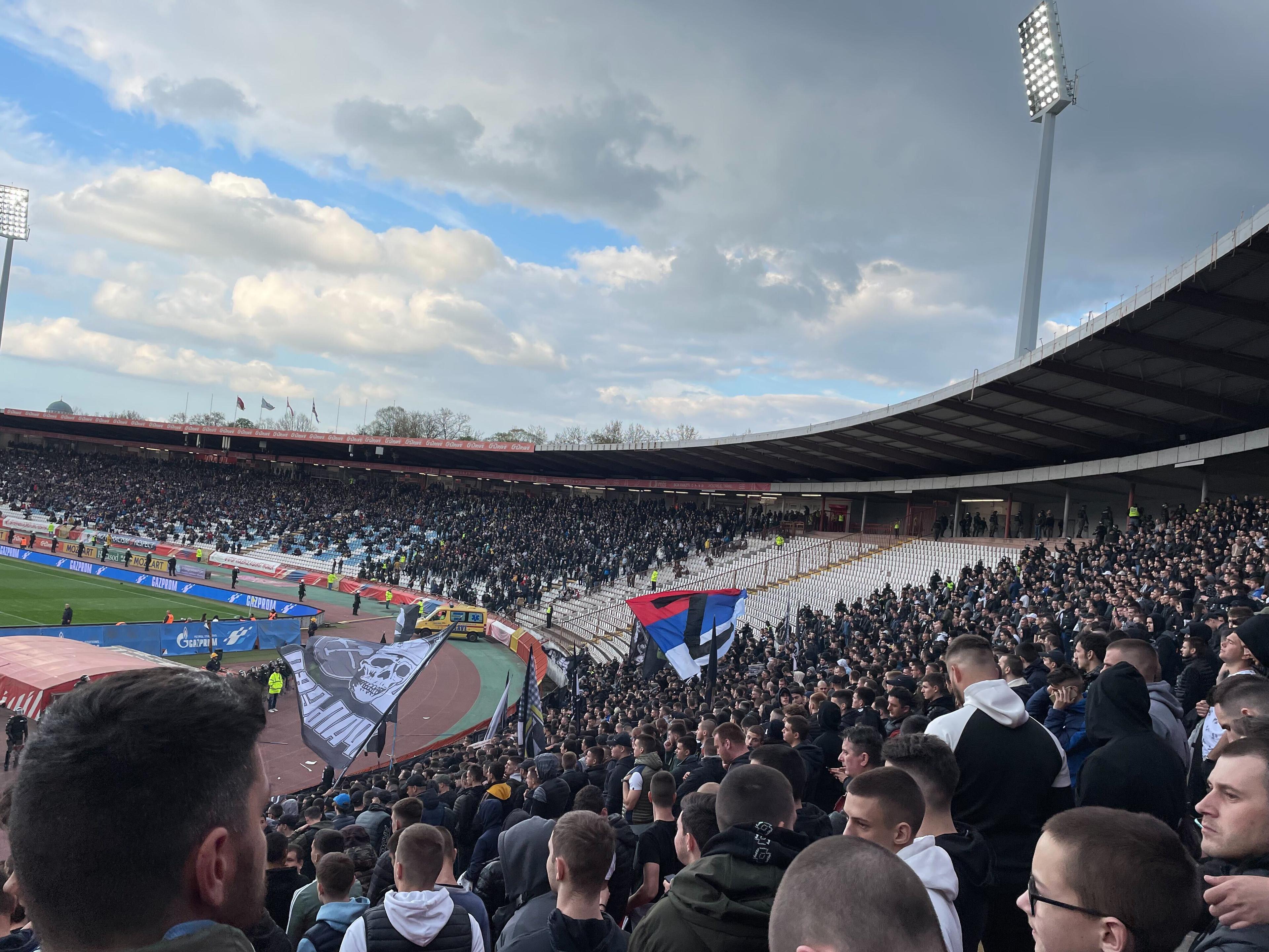 Crvena zvezda i Partizan igraju 167. derbi na stadionu Rajko Mitić - Avaz