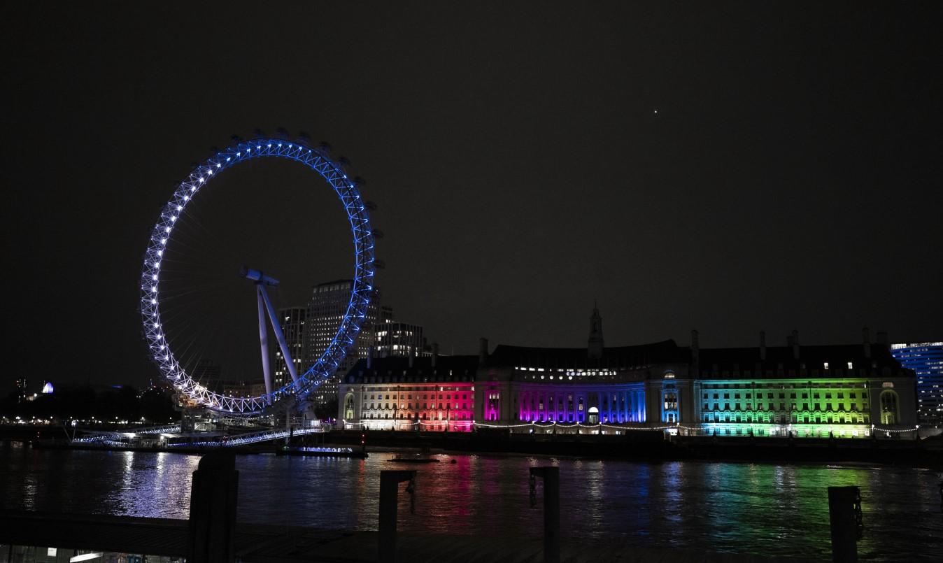 London Eye osvijetljen povodom Ramazanskog bajrama