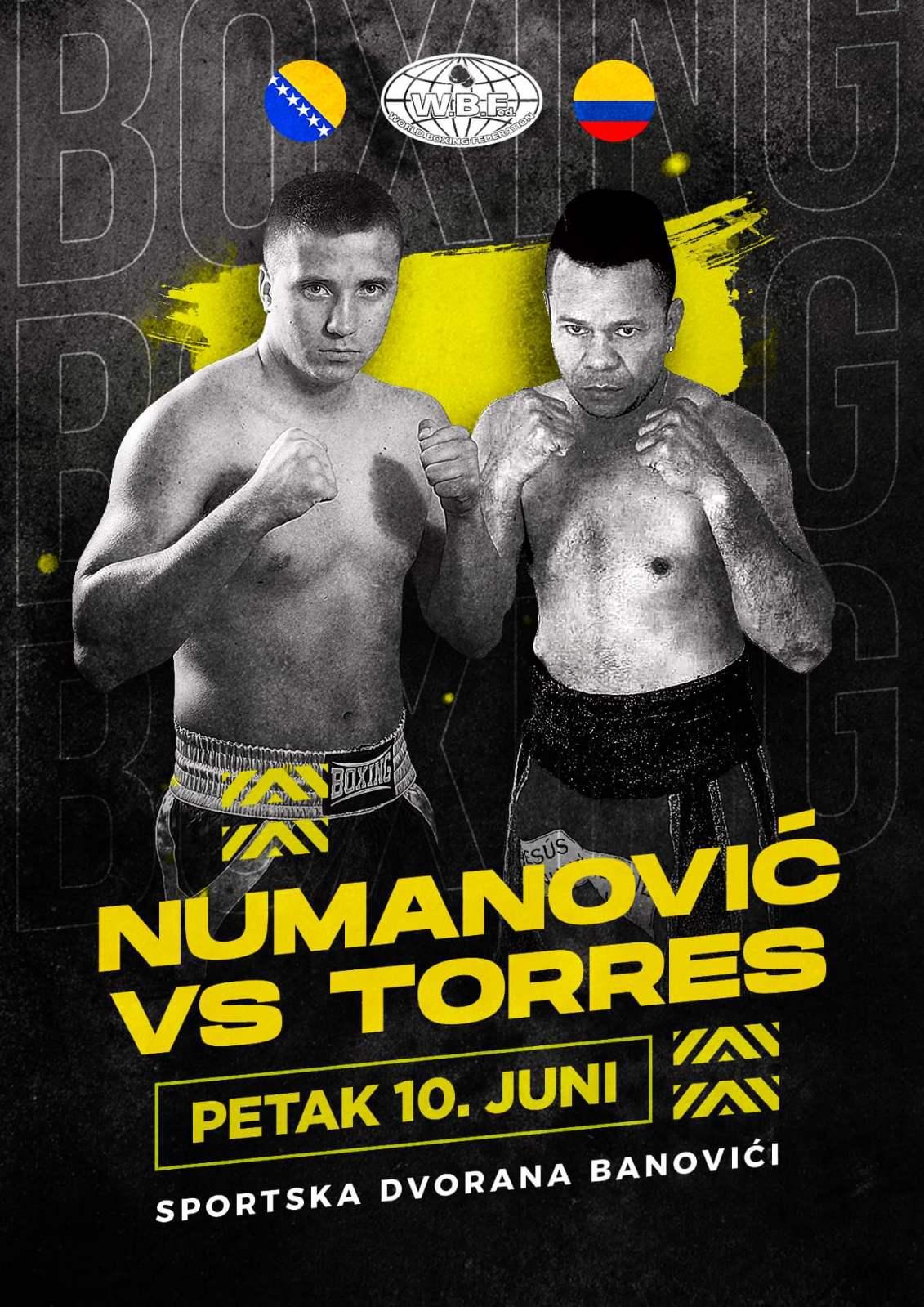 U duelu Numanovića i Toresa  očekuje se dobar boks - Avaz