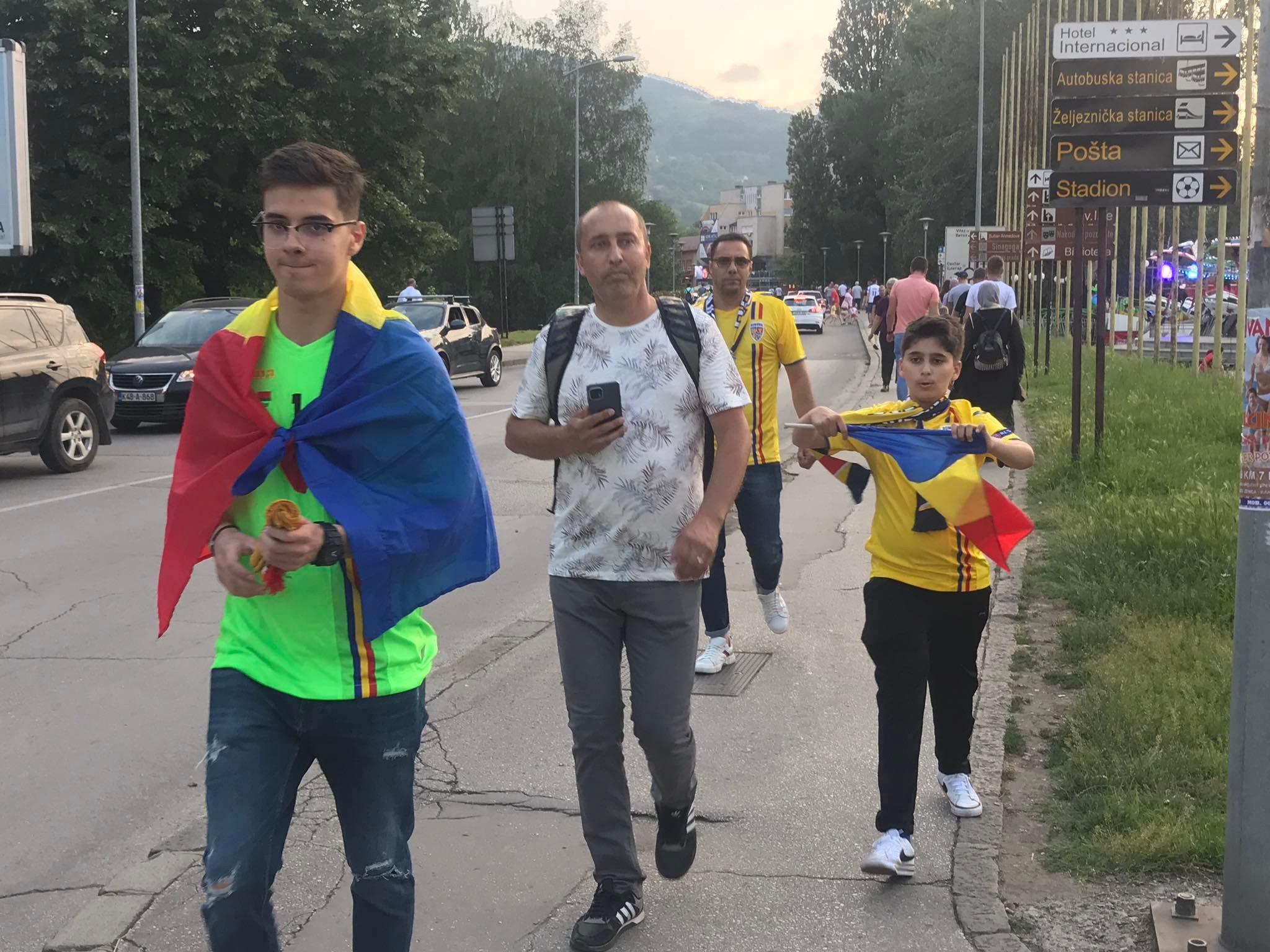 Rumunski navijači u Zenici - Avaz