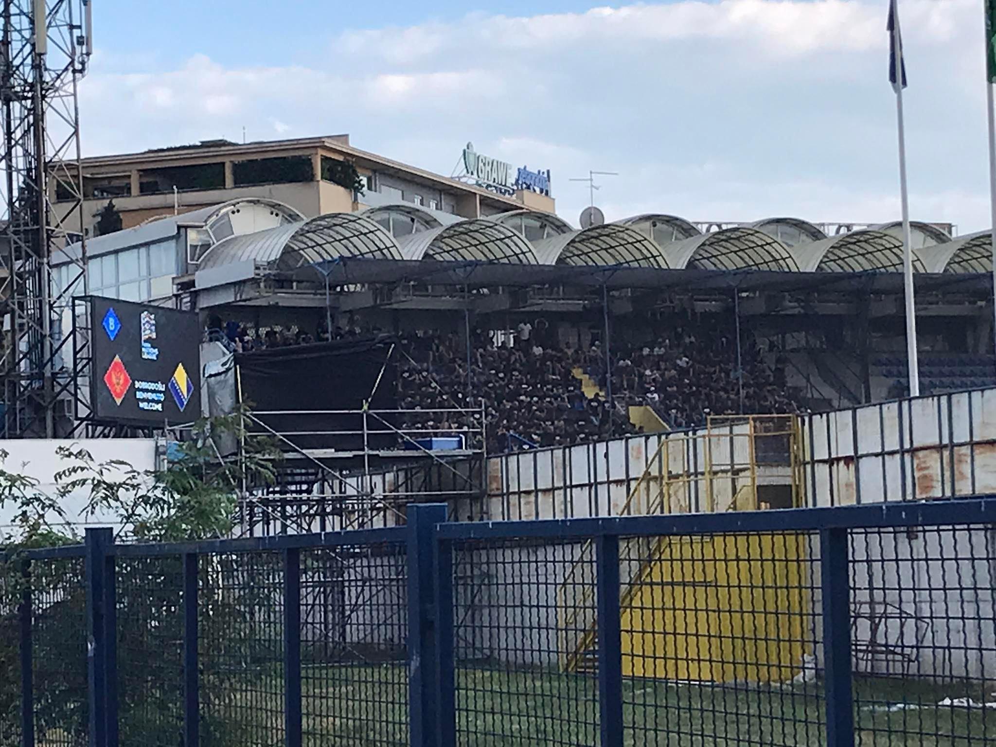 BH Fanaticosi na stadionu Pod Goricom - Avaz