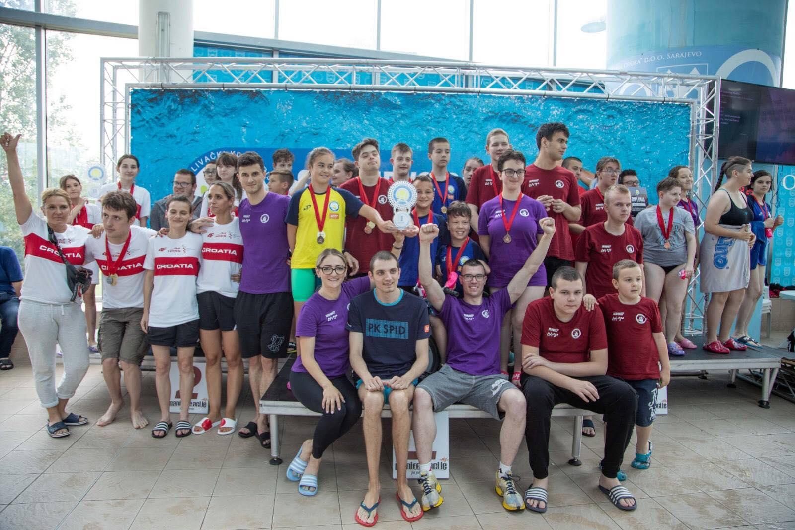 Organizator međunarodnog Paraplivačkog mitinga „Sarajevo open 2022“ bio je Plivački klub SPID - Avaz