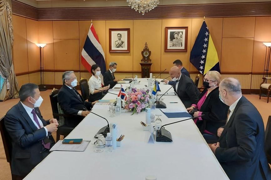 Turković se sastala sa ministrom Kraljevine Tajland i predsjednikom Privredne komore i trgovinskog odbora