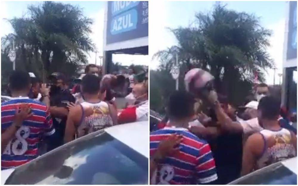 Haos u Brazilu: Huligani spremili "doček" igračima, jedan od njih napao igrača kacigom