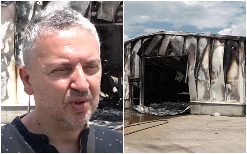 Direktor firme iz Lukavca čija je hala izgorila u požaru, za "Avaz": Pričinjena je veća materijalna šteta