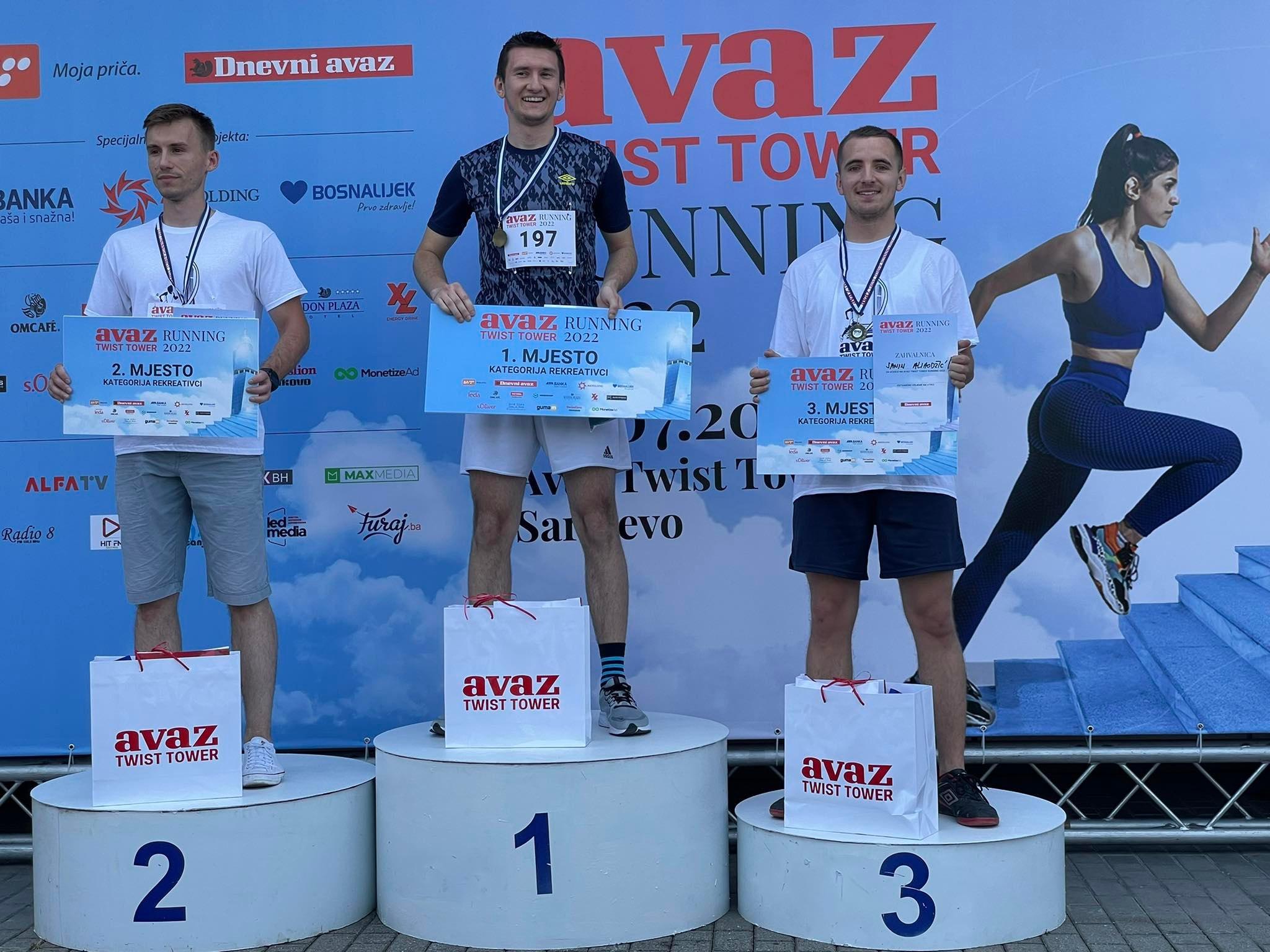 Završena utrka rekreativaca - Avaz