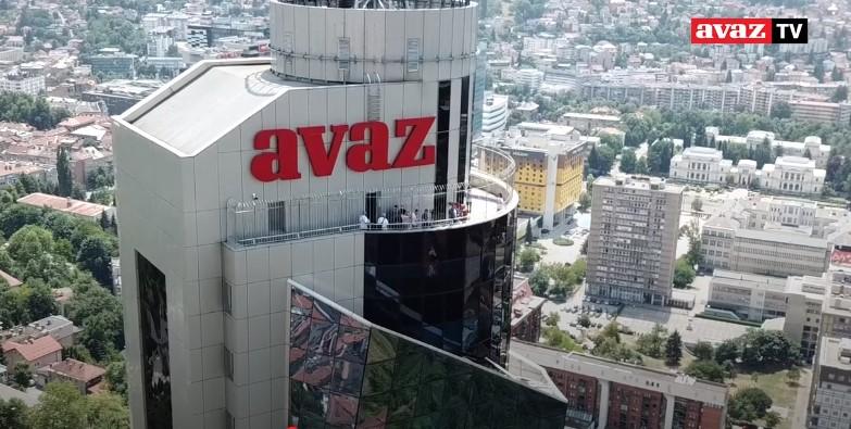 Snimci iz zraka: Spektakularna utrka "Avaz Twist Tower Running 2022"