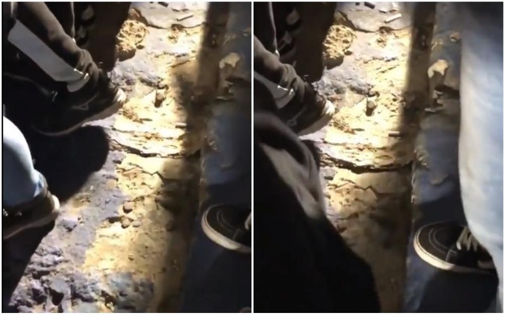 Jeziv snimak sa čuvenog stadiona: Pukao pod i opasno se ljulja dok navijači stoje na tribinama