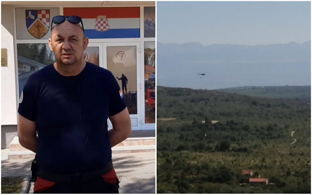 Mate Jurković za "Avaz": Požari u Čitluku i Čapljini i dalje su aktivni