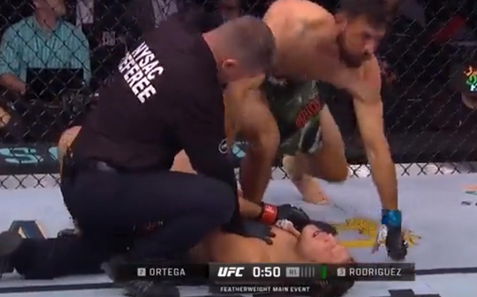 Publika ostala u šoku: Okršaj dvojice UFC zvijezda završio teškom povredom Ortege