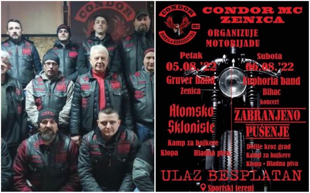 MC "Condor" organizira tradicionalnu motorijadu: Zeničane će zabavljati Zabranjeno pušenje
