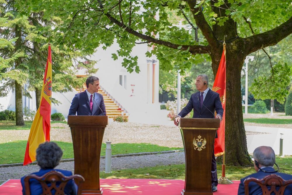 Pres-konferencija Sančeza i Đukanovića nakon sastanka - Avaz