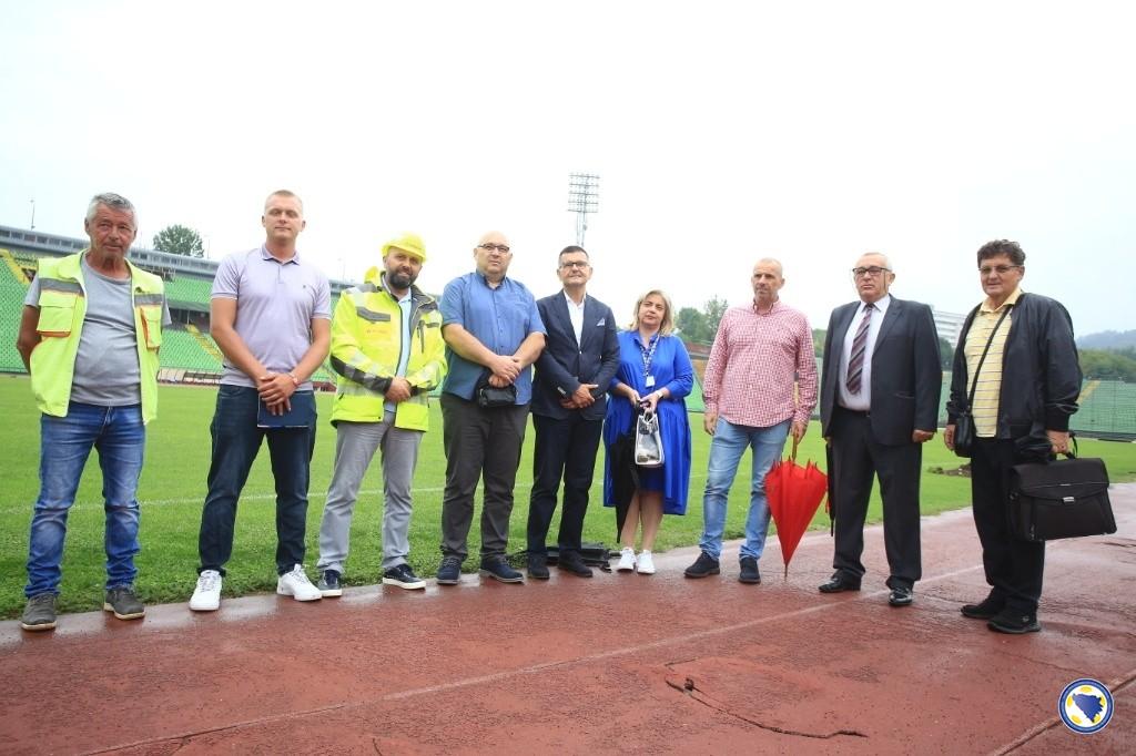 Počeli radovi na stadionu Asim Ferhatović Hase