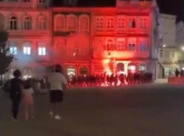 Navijali Hajduka napravili haos u Portugalu - Avaz