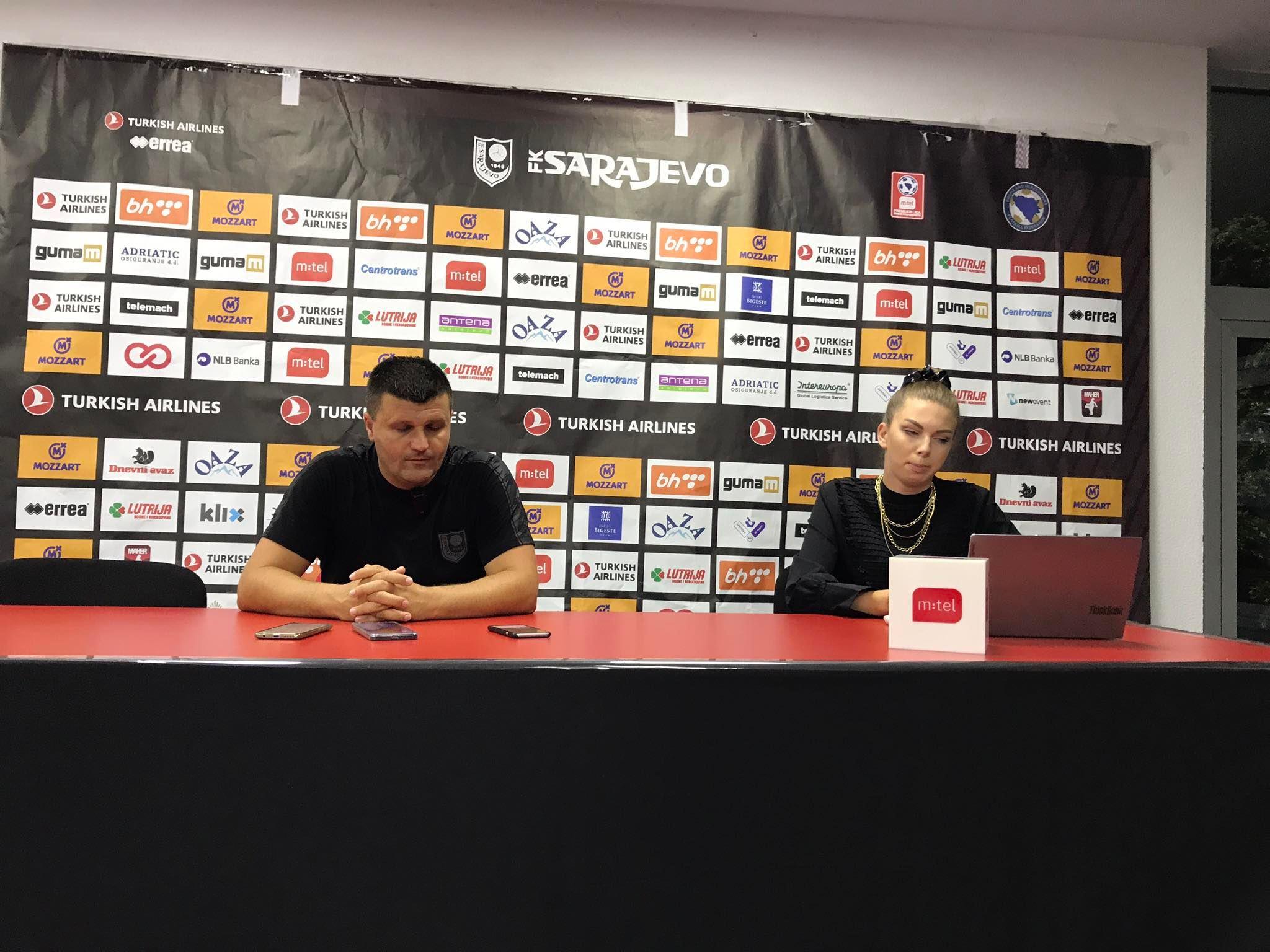 Dudić na press konferenciji nakon meča - Avaz