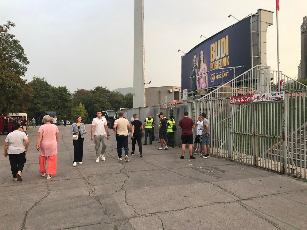 Nema gužvi na ulazu na Bilino polje: Samo najvatreniji navijači će podržati Sarajevo