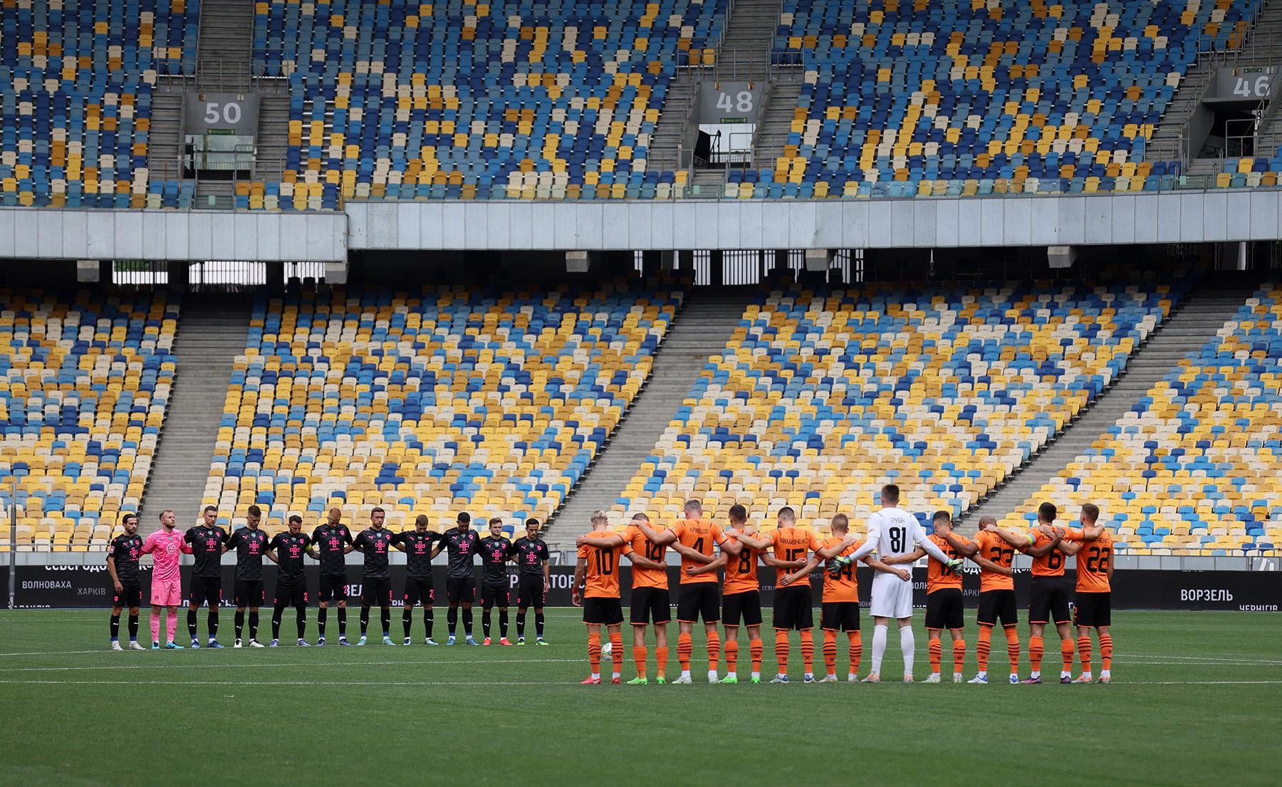 U Ukrajini odigrana prva prvenstvena utakmica nakon 254 dana