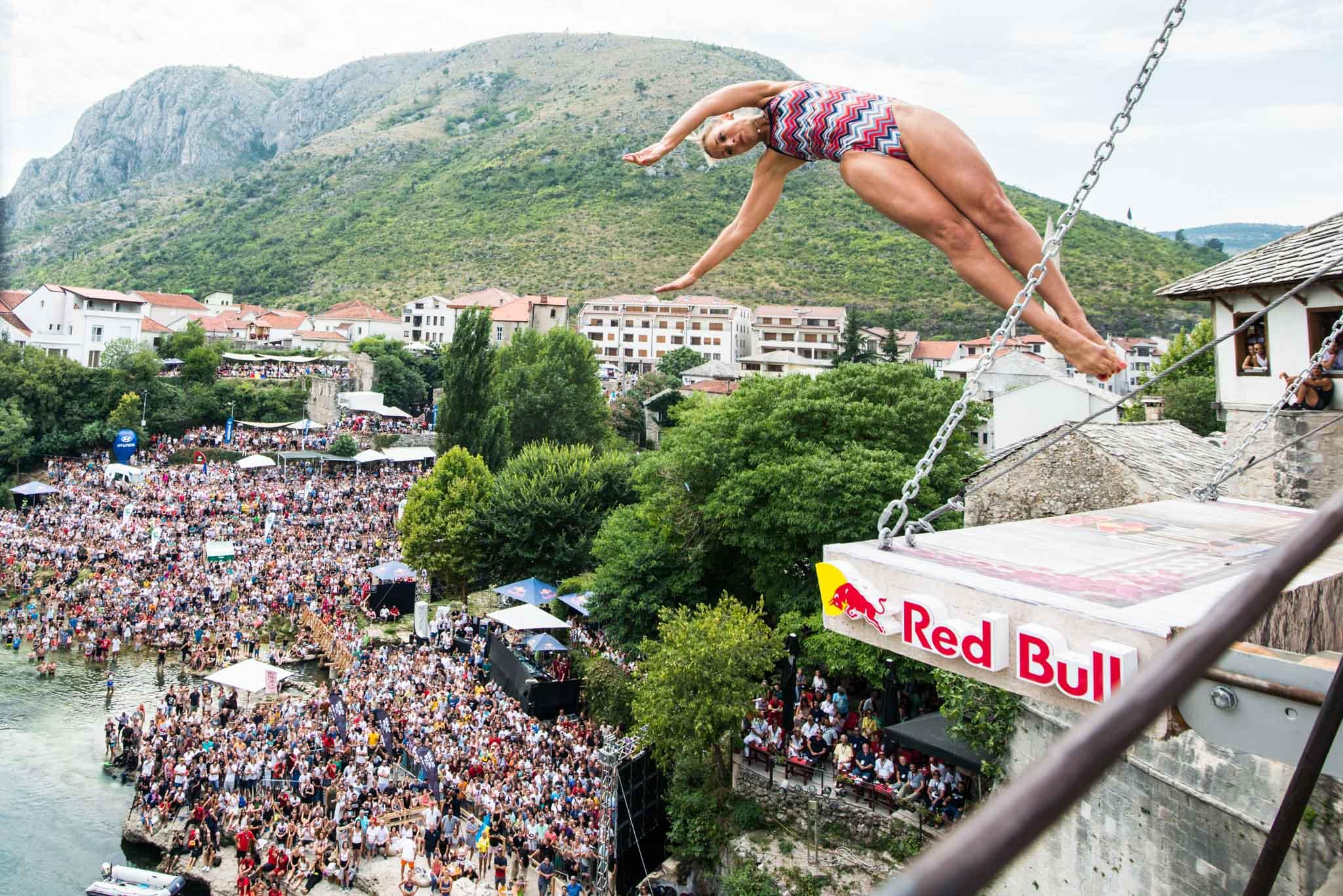 Danas prvi takmičarski skokovi na "Red Bull Cliff Divingu" u Mostaru