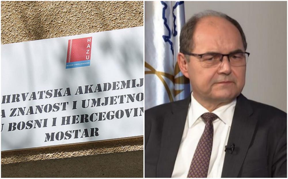 HAZU BiH uputio pismo Šmitu: Hrvatima su ostala dva načina da zaštite prava