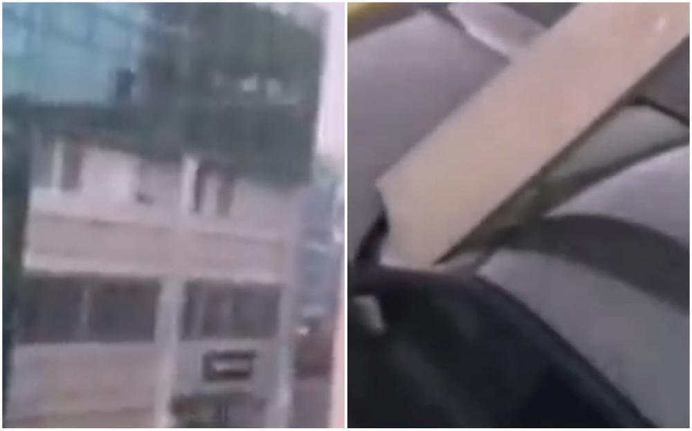 Video / Jaka oluja pogodila Korušku i Klagenfurt, dijelovi krovova padali na automobile