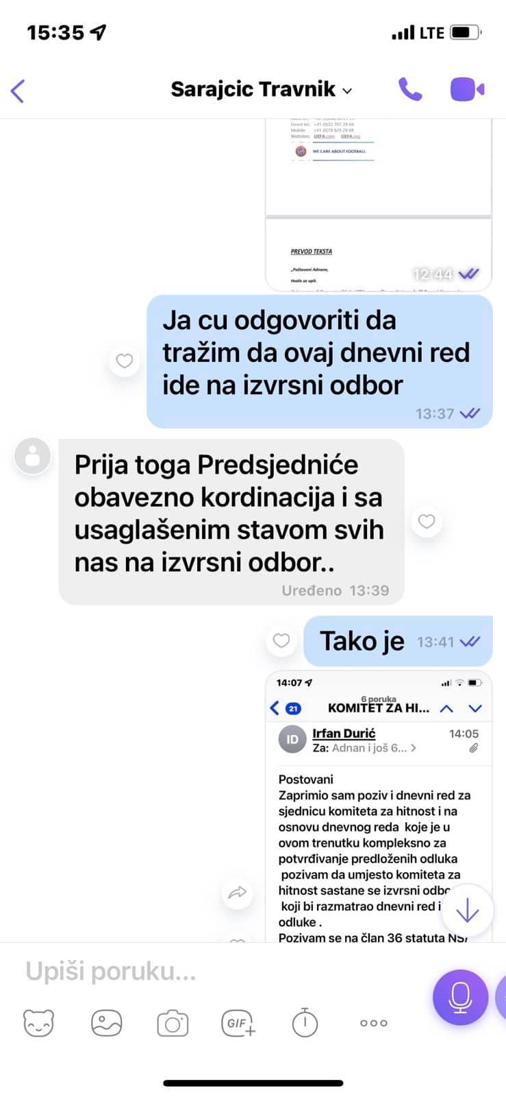 Prepiska Durića sa Midhetom Sarajčićem - Avaz