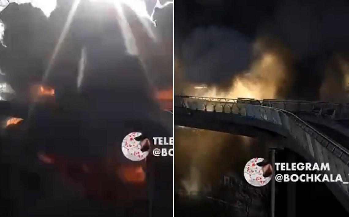 Rusi gađali Kličkov most u Kijevu