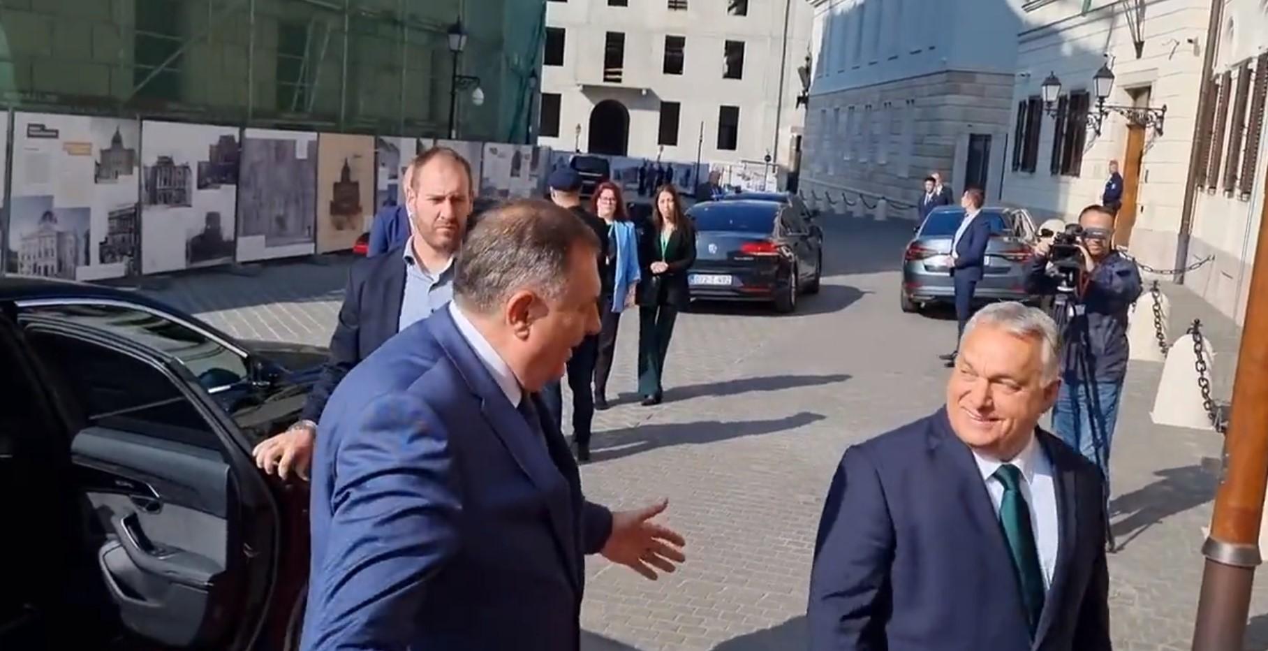 Dodik se sastao s Orbanom u Budimpešti