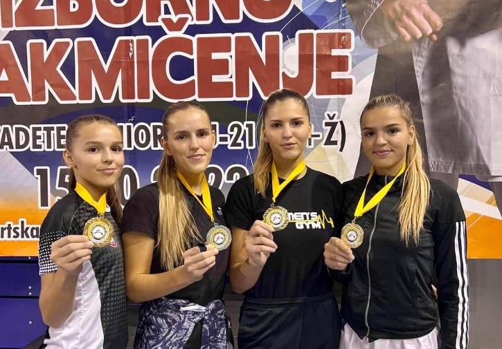 Četiri sestre Sipović osvojile četiri zlatne medalje