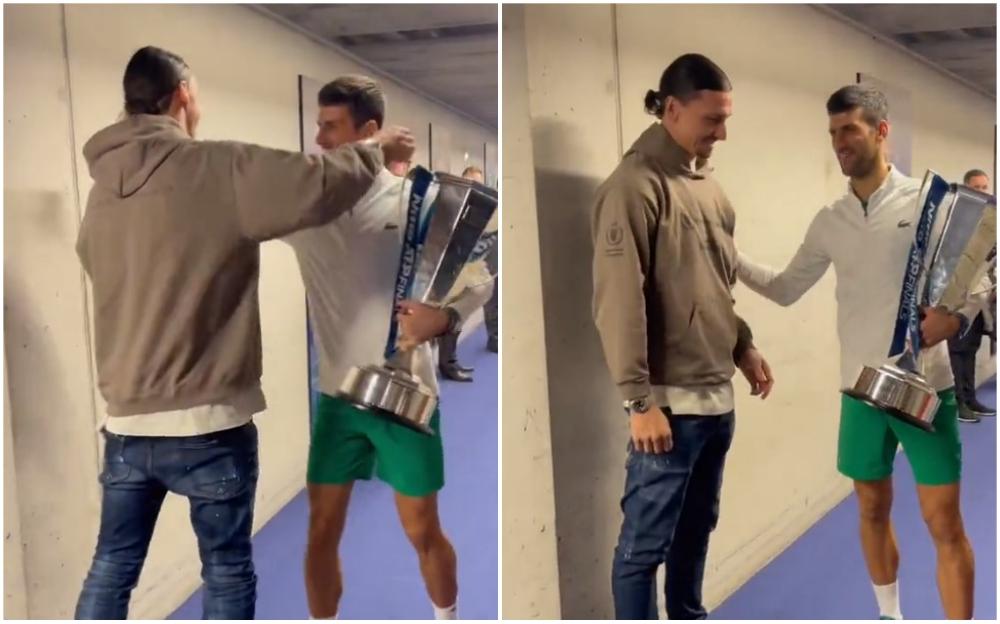 Ibrahimović čekao Đokovića ispred svlačionice, uslijedio je srdačan pozdrav: "Gdje si brate"
