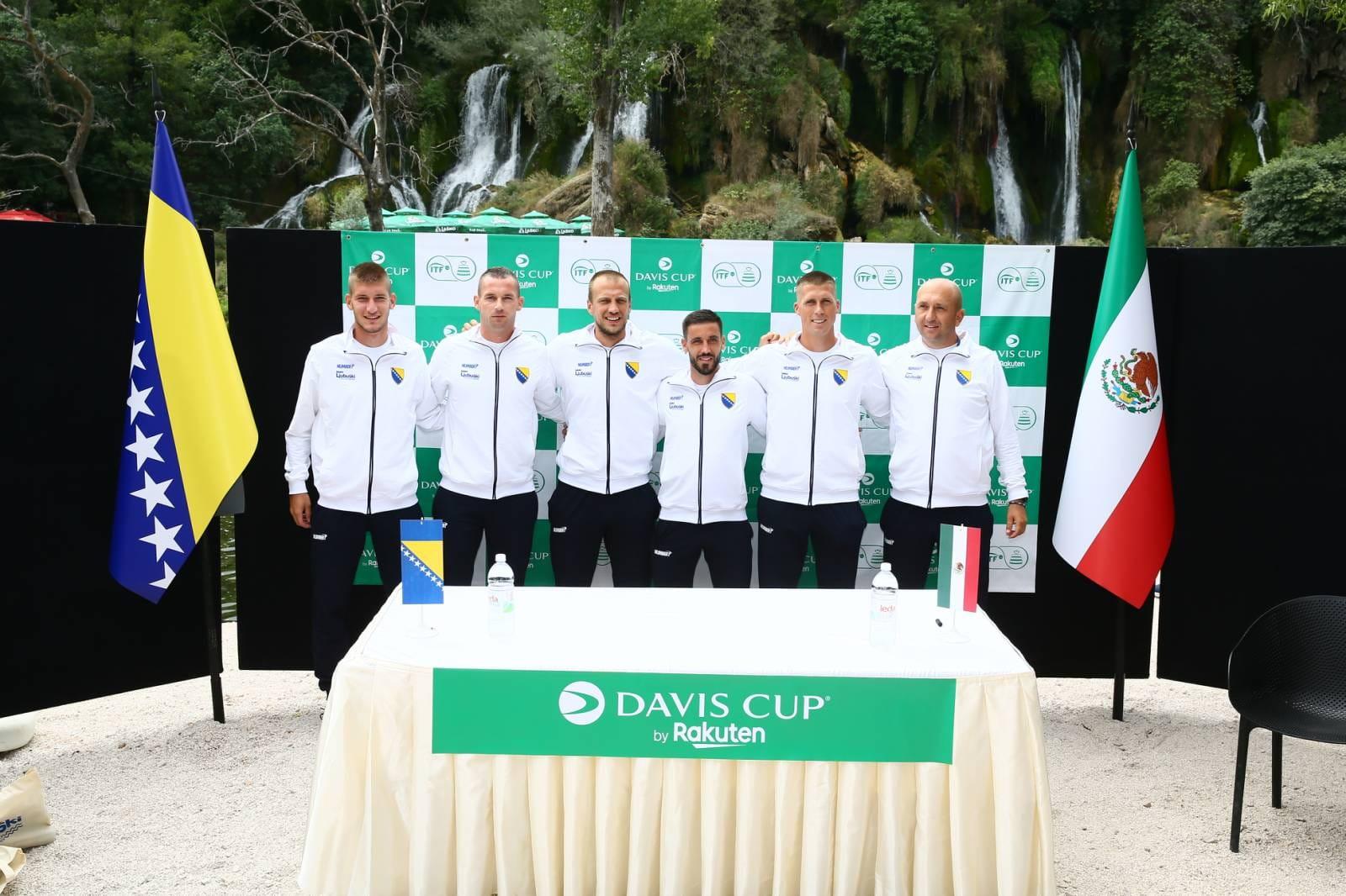Teniseri BiH u kvalifikacijama Dejvis kupa protiv Švedske